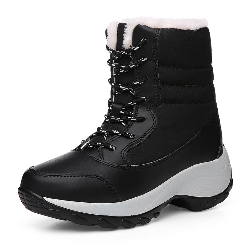 Bottes courtes à talons imperméables pour femmes - Molinse