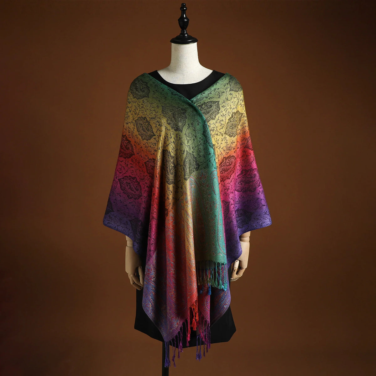 Châle Paisley de Style Bohème pour Femme - Molinse