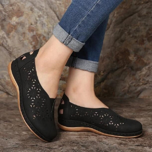 Mocassin orthopédique femme discret et souple - Molinse