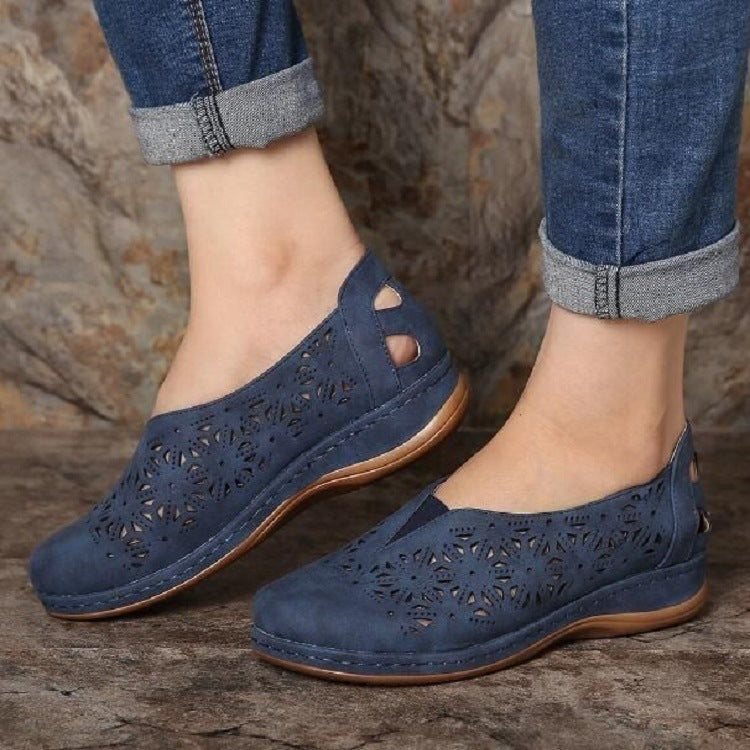 Mocassin orthopédique femme discret et souple - Molinse