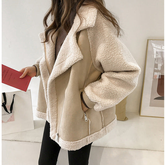 Veste Motarde en Daim Ultra-Tendance - Molinse