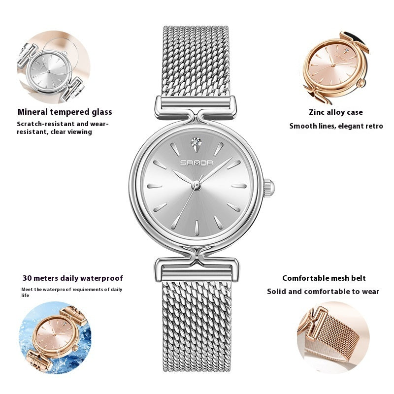 Montre Raffinée à Cadran Inspiration Marbre - Molinse