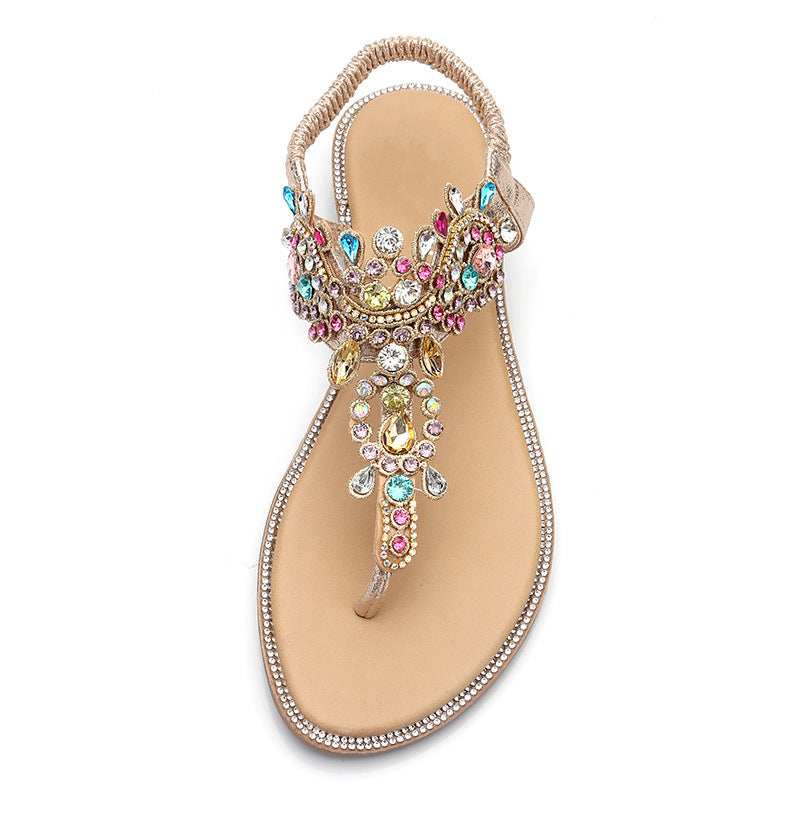 Sandales de Luxe Style Bohème pour Femme - Molinse