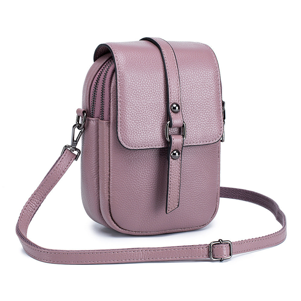Sac diagonal en cuir - Molinse