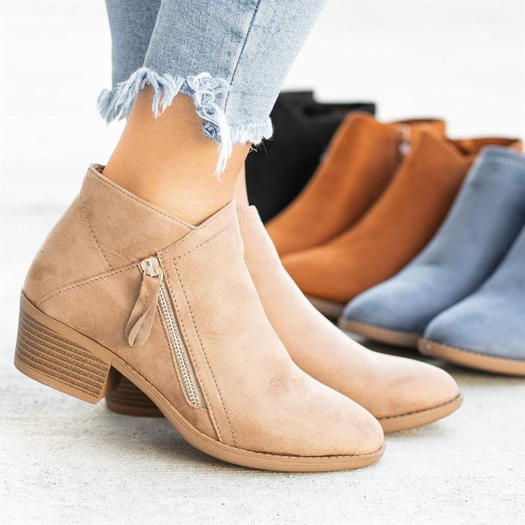 Nova™  Bottines Élégance et Soutien au Quotidien - Molinse