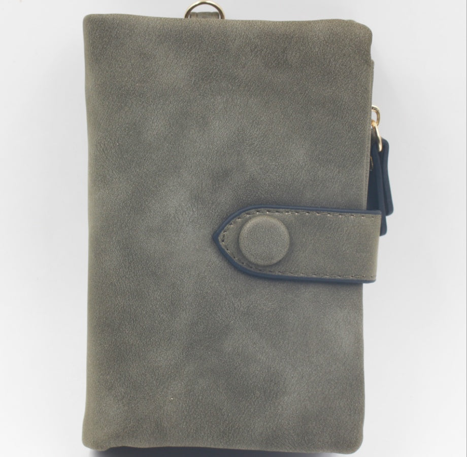 Petit Portefeuille en cuir À trois volets - Molinse