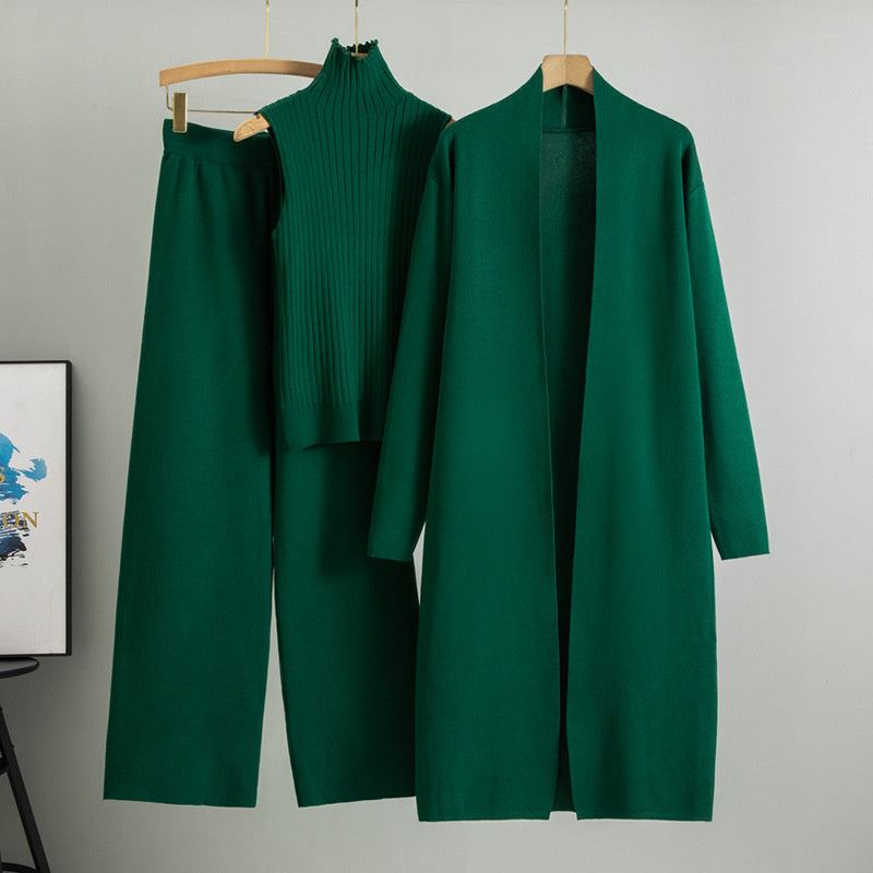 Amélie™ Ensemble Tricot Femme 3 Pièces Élégance et Confort - Molinse