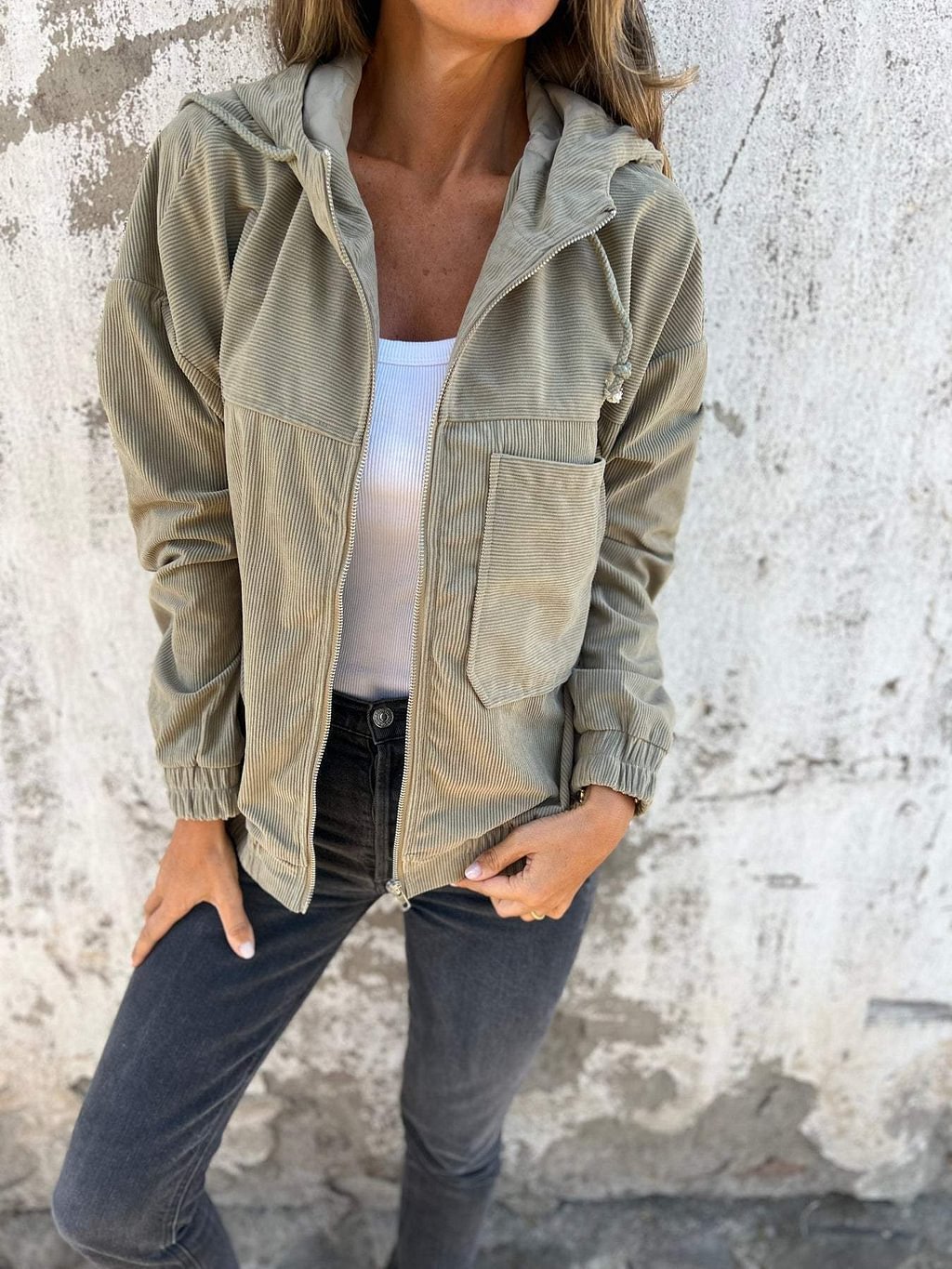 Claudia™ | Veste d'automne à capuche - Molinse