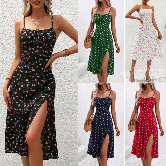 Robe Fluide à Pois – Style Estival Chic