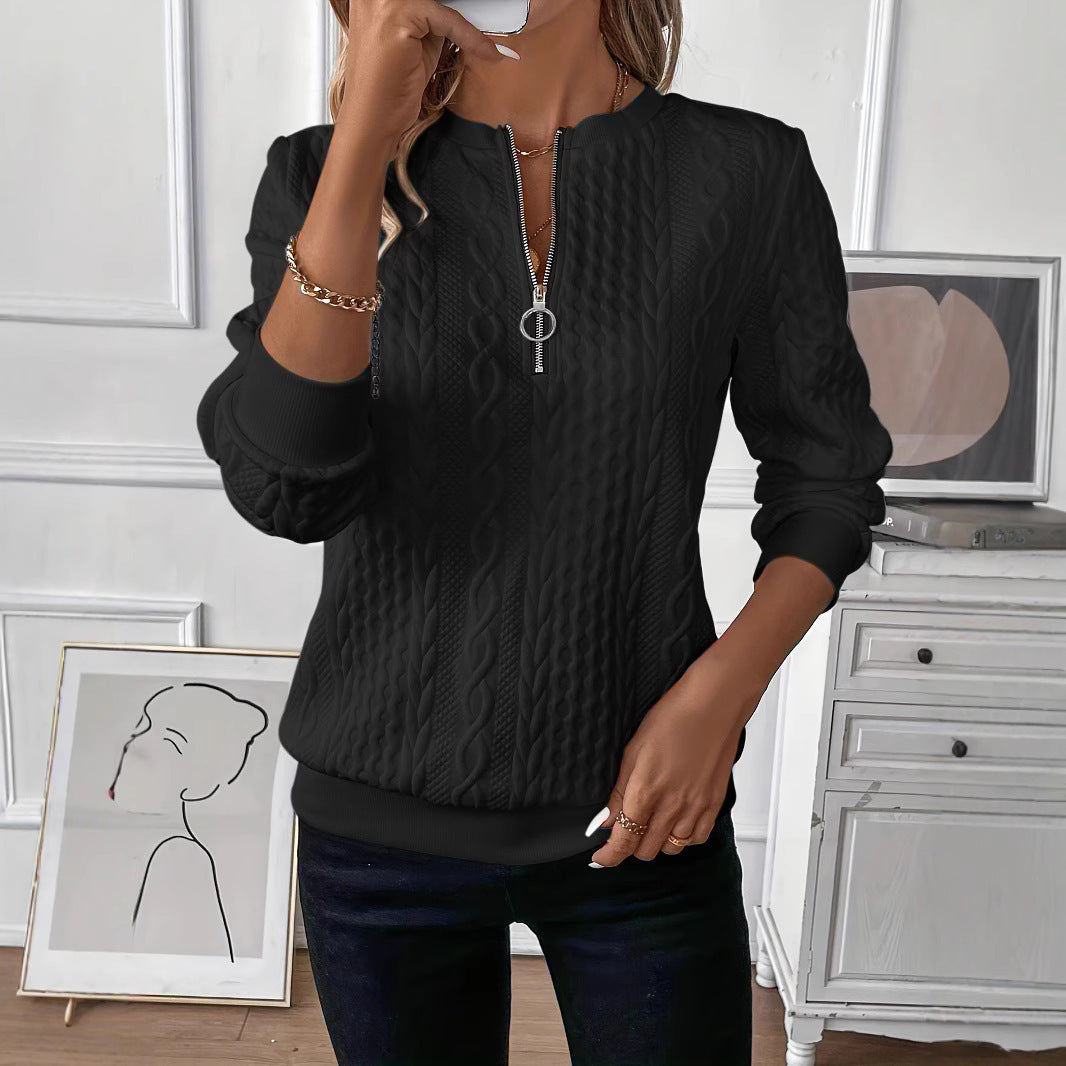 Mystique™  Elégant pull zippé - Molinse