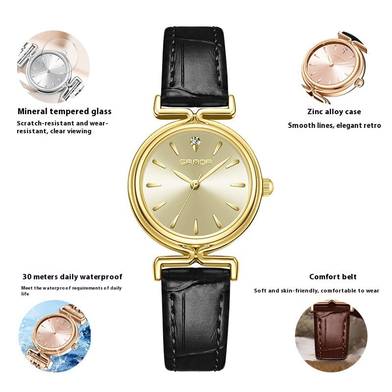Montre Raffinée à Cadran Inspiration Marbre - Molinse