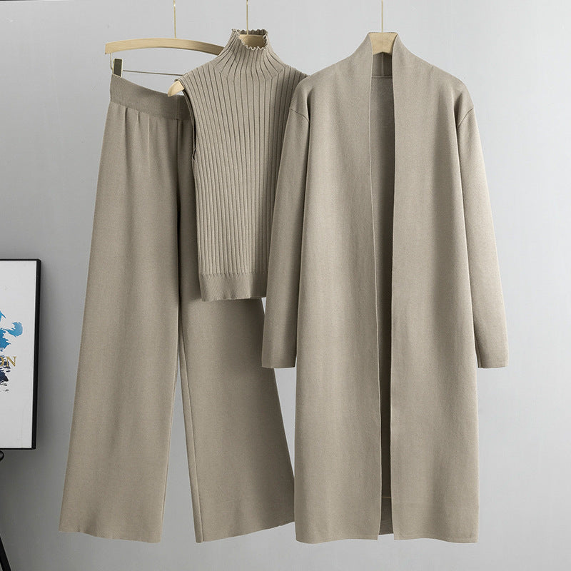 Amélie™ Ensemble Tricot Femme 3 Pièces Élégance et Confort - Molinse
