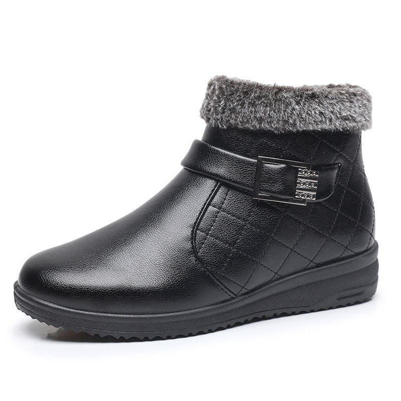 Botte orthopédique femme doublée avec de la fourrure et imperméable - Molinse