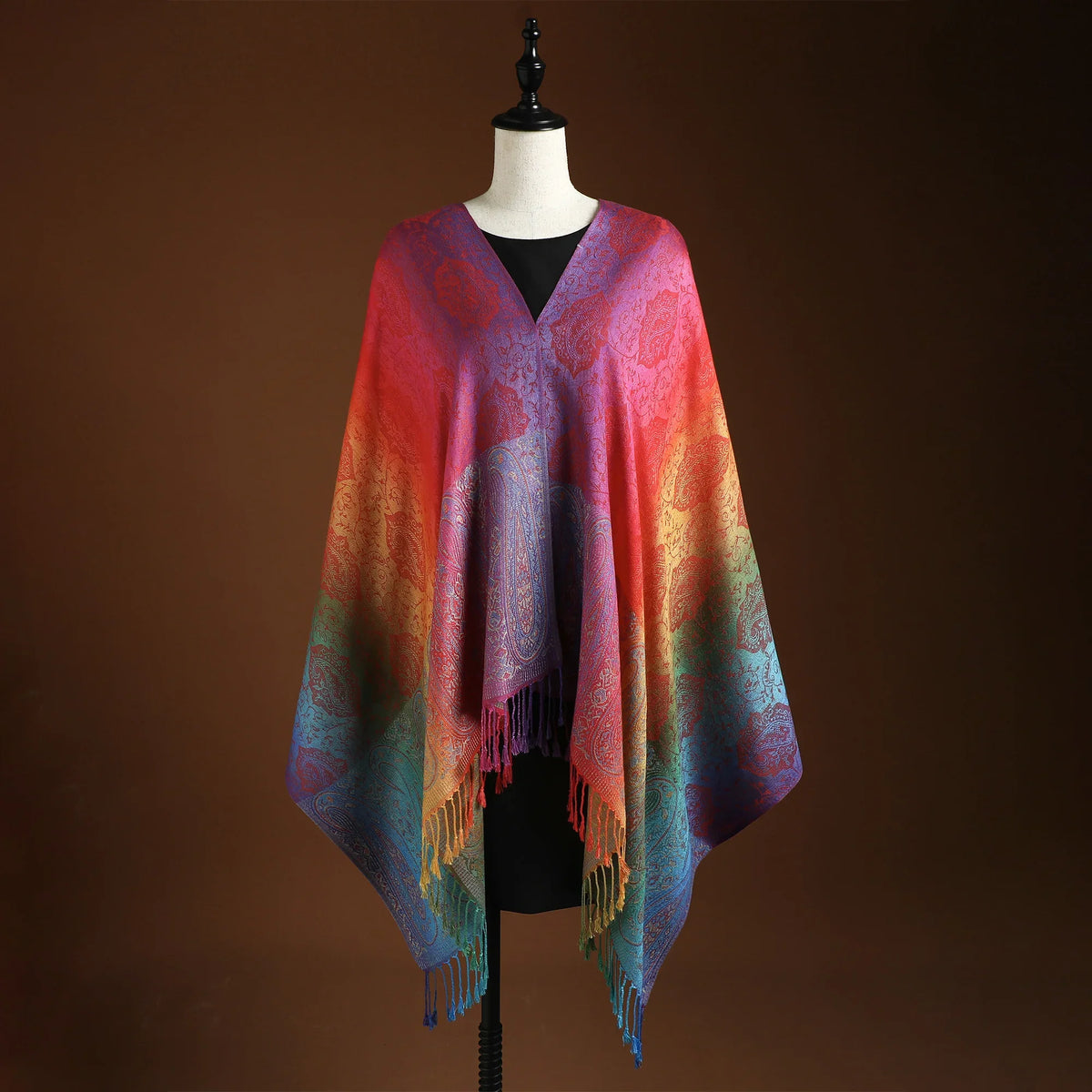 Châle Paisley de Style Bohème pour Femme - Molinse