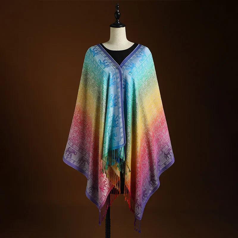 Châle Paisley de Style Bohème pour Femme - Molinse