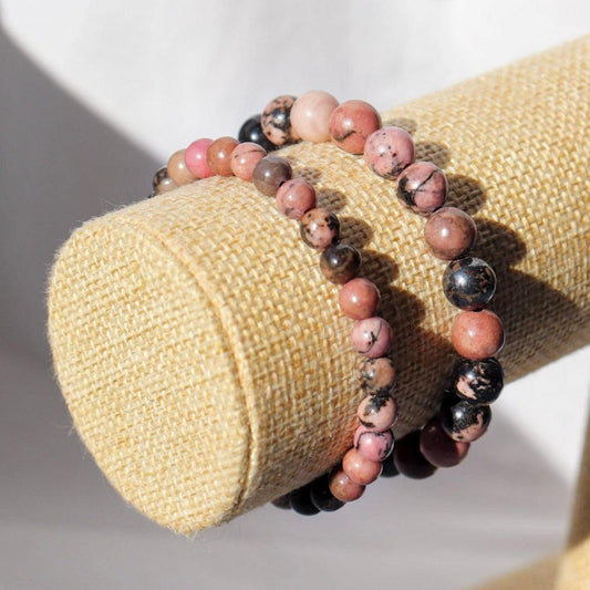 Bracelet en Rhodonite