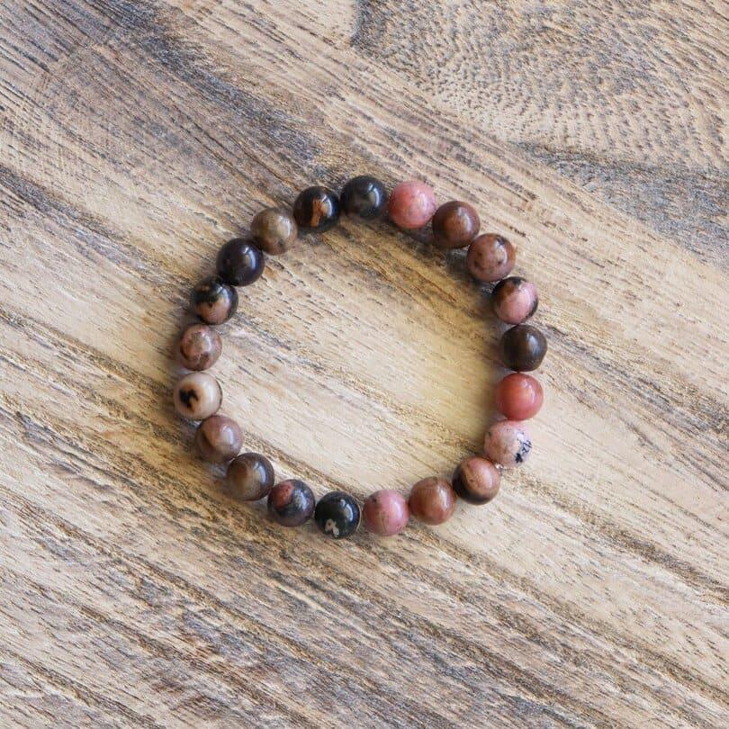 Bracelet en Rhodonite