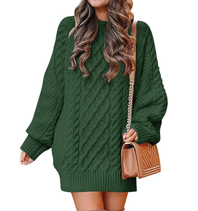 Pull Mi-Long en Tricot Torsadé - Molinse