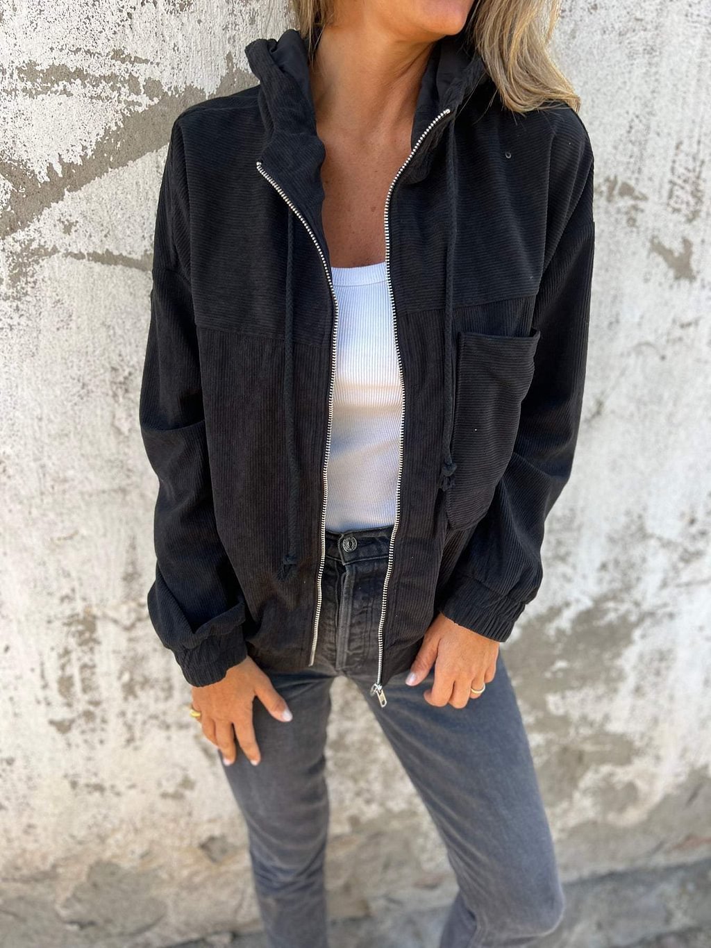 Claudia™ | Veste d'automne à capuche - Molinse