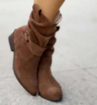 Grande Taille Bottes Courtes Européen Et Américain Style - Molinse