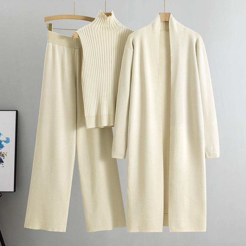 Amélie™ Ensemble Tricot Femme 3 Pièces Élégance et Confort - Molinse