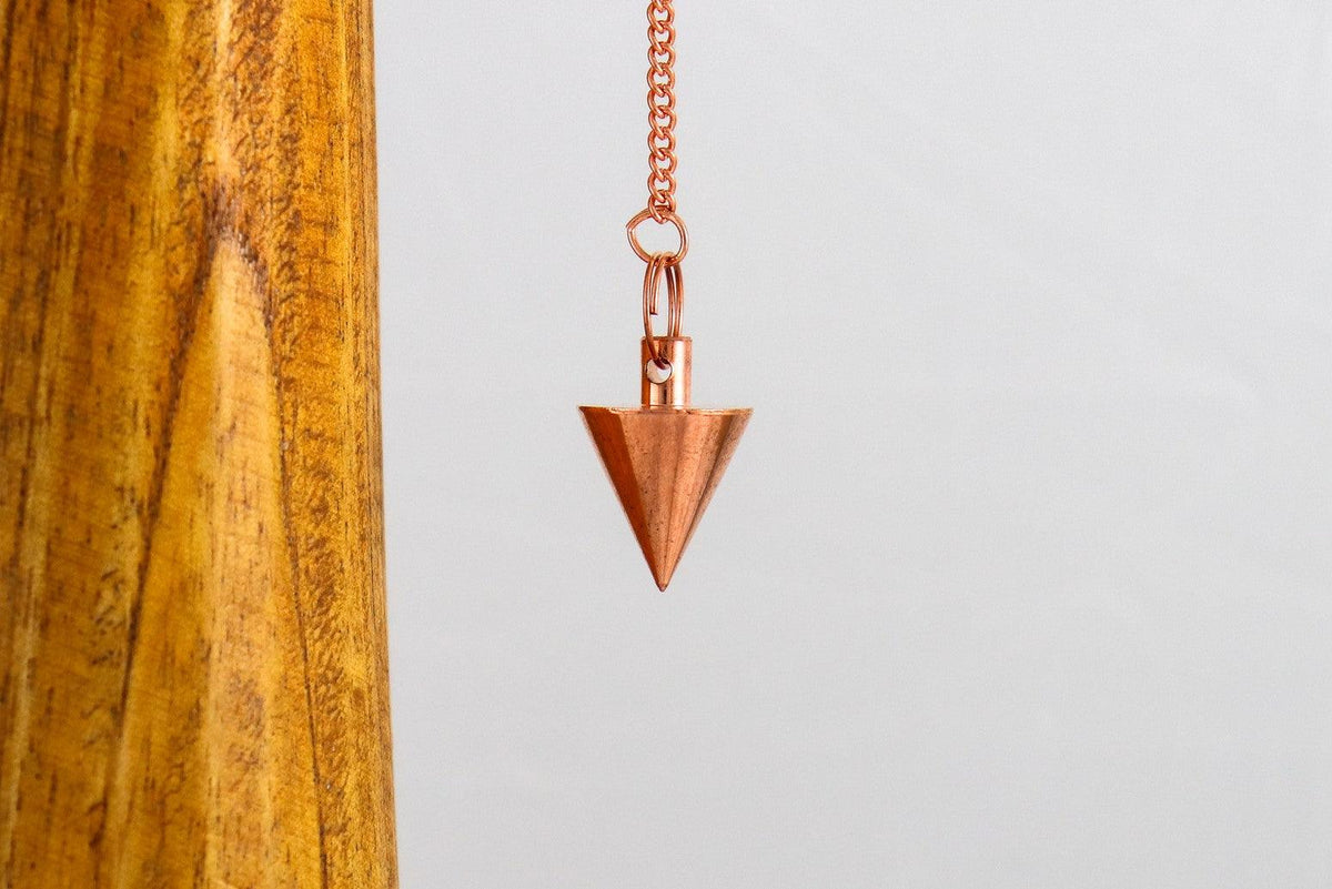 Cone Pendulum - Copper-plated brass